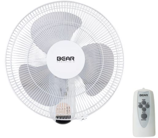 BEAR ESSENTIALS WALL FAN FSW402 - Domaco
