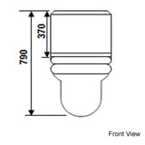 Premium Package Toilet Bowl and Basin - Domaco