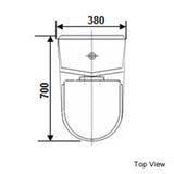 Baron 1-Piece Toilet Bowl W-303 (19800)<br>*Contact us for best price - Domaco