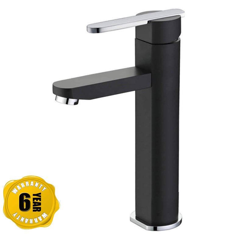 NTL Tall Basin Mixer Tap 2002B or 2002W (Black or White) (17800)<br>*Contact us for best price - Domaco
