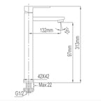 NTL Basin Tap 5002-C (14800)<br>*Contact us for best price - Domaco