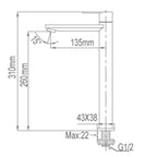 NTL Basin Tap 6012-C (7880)<br>*Contact us for best price - Domaco
