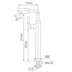 NTL Basin Tap 8012-C (10980)<br>*Contact us for best price - Domaco
