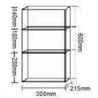 NTL Stainless Steel Mirror Cabinet C11605 (12800)<br>*Contact us for best price - Domaco