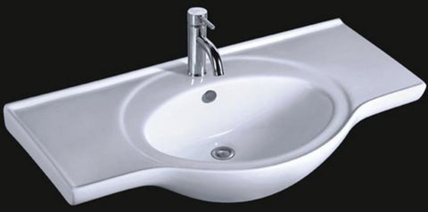 ARINO CB-4050-WT SERIES WALL HUNG VANITY BASIN *Contact us for best price - Domaco