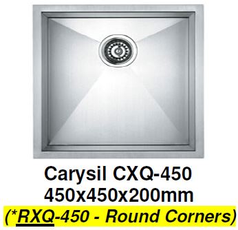 CARYSIL RXQ-450 Kitchen Sink - Domaco
