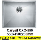 CARYSIL RXQ-550 Kitchen Sink - Domaco