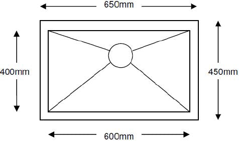 CARYSIL RXQ-650 Kitchen Sink - Domaco