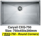 CARYSIL RXQ-750 Kitchen Sink - Domaco