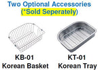 Monic-K-840 Kitchen Sink - Inset Mount Single Bowl - Domaco