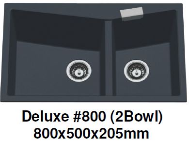 CARYSIL Deluxe #800 Granite Kitchen Sink (30800) *Contact us for best price - Domaco