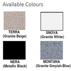 CARYSIL Deluxe #1000 (1B +1D) Granite Kitchen Sink (31400) *Contact us for best price - Domaco