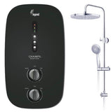 CHAMPS INSTANT WATER HEATER LEGEND WITH RAIN SHOWER Dual Package (46000)<br>*Contact us for best price - Domaco