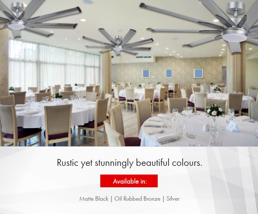 FANCO E-LITE DC CEILING FAN + REMOTE CONTROL + LED WITH 3 TONES - Domaco