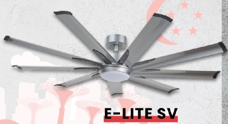 FANCO E-LITE DC CEILING FAN + REMOTE CONTROL + LED WITH 3 TONES - Domaco