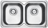 Elkay EC-42105 (Double Bowl) Stainless Steel Kitchen Sink - Domaco