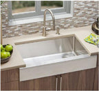 Elkay Crosstown ECTRUF30179R  Stainless Steel Kitchen Sink (*Semi-Recessed Farm Sink) - Domaco