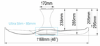 Efenz Hugger DC-Eco Ceiling Fan with 22W Samsung Dimmable LED Light Kit And Remote domaco.com.sg