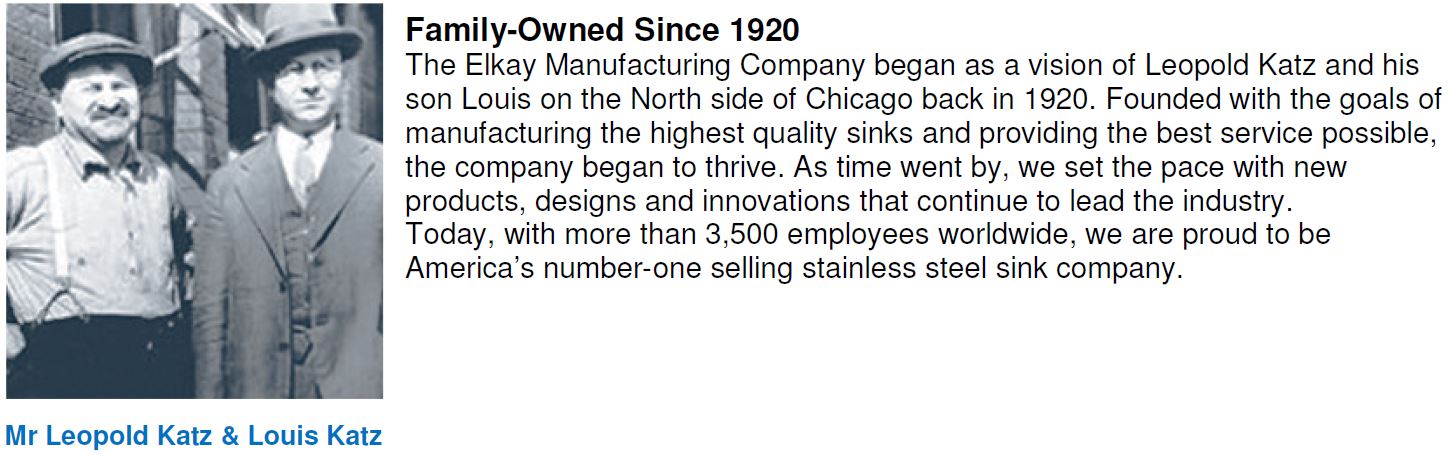 Elkay CAC-212 Wallmount Stainless Steel Kitchen Sink - Domaco