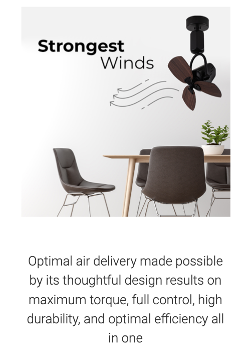 Fanco Dono 16" DC Wall/Ceiling Fan with Remote Domaco.com.sg