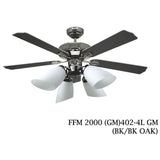 Fanco FFM2000 52" Ceiling Fan - Domaco