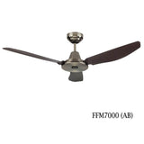 Fanco FFM7000 52" Ceiling Fan With 3 Speed Wall Regulator - Domaco