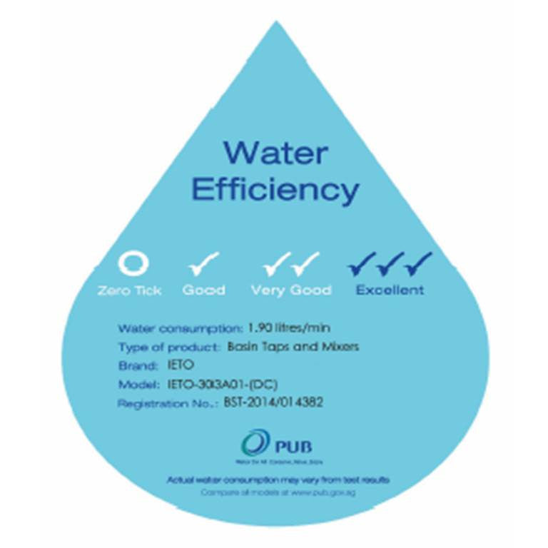 Sensor Basin Tap 303A01(DC) (H:170mm) (22800)<br>*Contact us for best price - Domaco