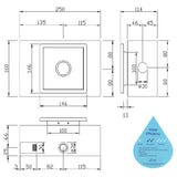 Urinal Manual Flush Valve 202CM01 (14800)<br>*Contact us for best price - Domaco