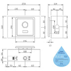 Urinal Sensor Flush Valve 201 (21800)<br>*Contact us for best price - Domaco