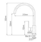 NTL Kitchen Tap 5003-C (13800)<br>*Contact us for best price - Domaco