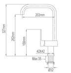 NTL Kitchen Mixer Tap 5003-SS (15800)<br>*Contact us for best price - Domaco