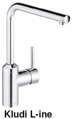 Kludi L-ine Kitchen Sink Mixer Tap (34800)<br> MADE IN GERMANY *Contact us for best price - Domaco