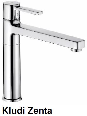 Kludi Zenta Kitchen Sink Mixer Tap (34800) MADE IN GERMANY *Contact us for best price - Domaco