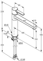 Kludi Zenta Kitchen Sink Mixer Tap (34800) MADE IN GERMANY *Contact us for best price - Domaco