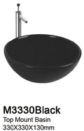 TIARA M3330 BLACK BASIN (9800) *Contact us for best price - Domaco