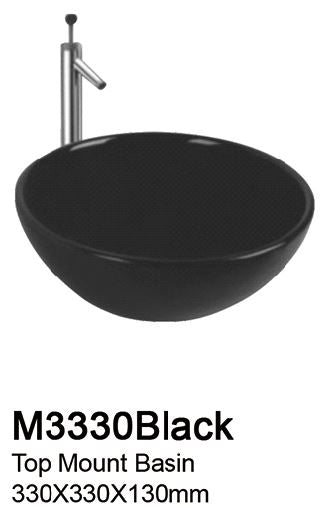 TIARA M3330 BLACK BASIN (9800) *Contact us for best price - Domaco