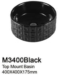TIARA M3400 BLACK BASIN (15800) *Contact us for best price - Domaco