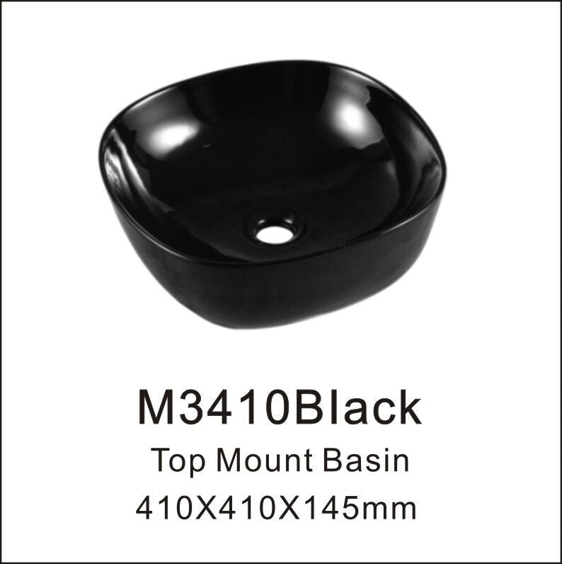 TIARA M3410 Black Basin- Top Mount (12800) *Contact us for best price - Domaco