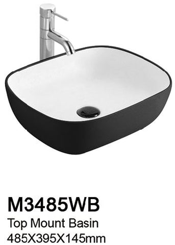 TIARA M3485WB BASIN - Top Mount (15800)<br>*Contact us for best price - Domaco