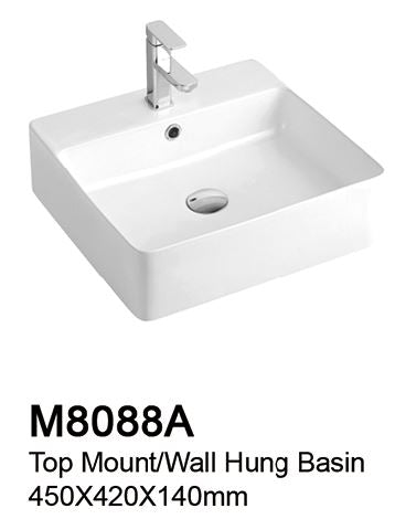 TIARA M8088A BASIN  (11800) *Contact us for best price - Domaco
