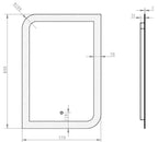ARINO MA-5580-LED (LED Touch Screen Light Wall Mirror) - Domaco