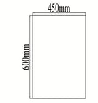 NTL Mirror J01B or J01W (600x450) (Black or White) (4800)<br>*Contact us for best price - Domaco