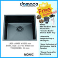 Monic MBX-620 Black Steel Kitchen Sink domaco.com.sg