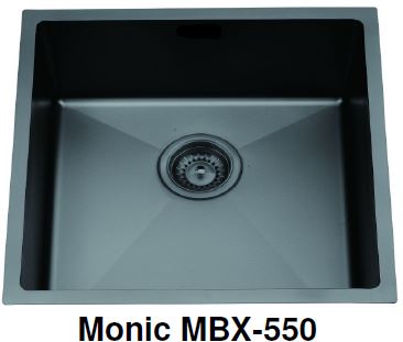 Monic MBX-550 Black Kitchen Sink (29800)<br>*Contact us for best price - Domaco