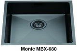 Monic MBX-680 Black Kitchen Sink (31600)<br>*Contact us for best price - Domaco