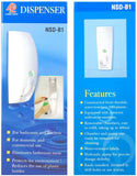 NSDB1 Soap Dispenser-1 Compartment 400ml - Domaco