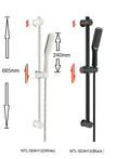 NTL Shower Set Black S03H12 or White S04H12 Series (7880)<br>*Contact us for best price - Domaco