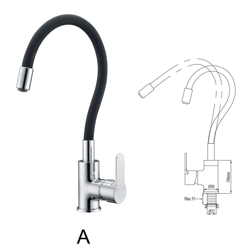 NTL Kitchen Mixer Tap SS8203 (11800)<br>*Contact us for best price - Domaco