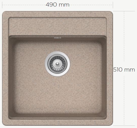 Schock Nemo N-100-S Granite Kitchen Sink - Domaco
