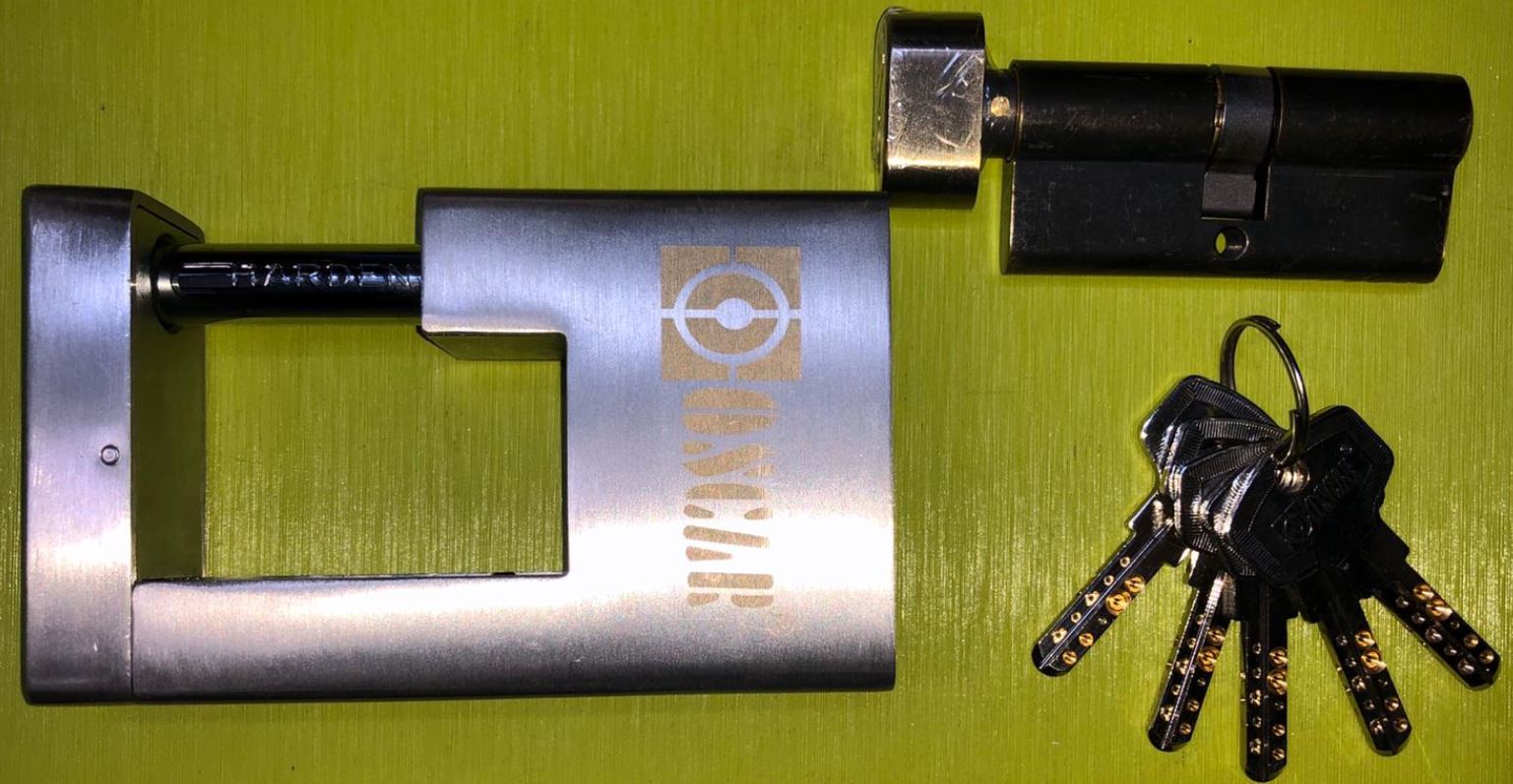 OSCAR SL2008 2 IN 1 MASTER SYSTEM LOCK SET - Domaco